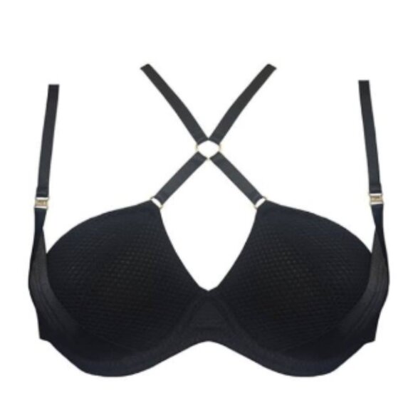 Kendo Panelled Wire Bra - Picture 1 of 5